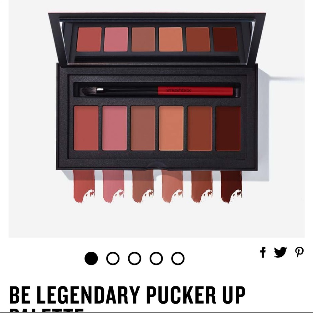 Smashbox Lip palette in shade neutral